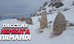 Dağcılar Nemrut’a Tırmandı