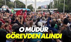 İzmir Marşı'na engel olan müdür görevden alındı