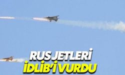 Rus jetleri Tahran görüşmesi öncesi İdlib'i vurdu