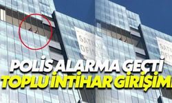Maaşlarını alamayan işçilerden toplu intihar girişimi