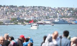 Samsun’da denizden 19 Mayıs coşkusu!
