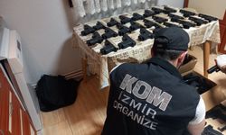 İzmir'de yasa dışı silah ticaretine darbe