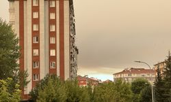 Sakarya’daki yangın Eskişehir’i dumanla sardı