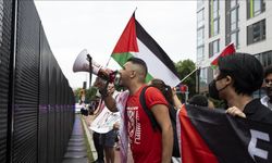 Beyaz Saray önünde Netanyahu protestosu