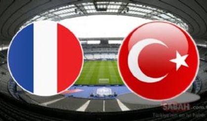 Fransa Türkiye 1-1 geniş özet izle