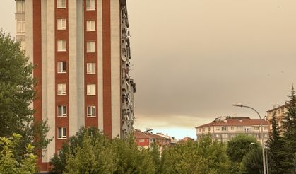 Sakarya’daki yangın Eskişehir’i dumanla sardı