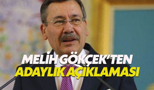 Melih Gökçek'ten Ankara'da adaylık açıklaması
