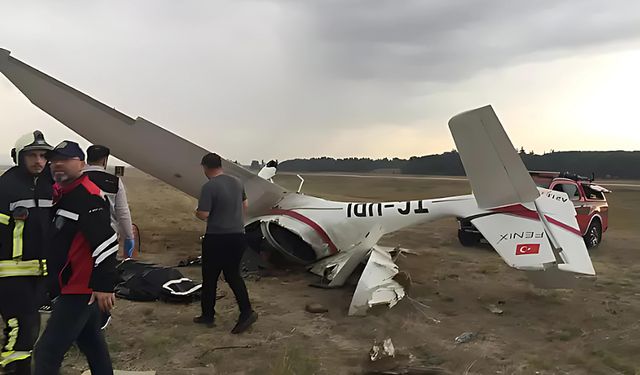 Bursa’da Eğitim Uçağı Düştü, İki Pilot Hayatını Kaybetti