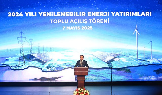 Bayraktar: Güneş ve rüzgarda hedef 120 bin megavat