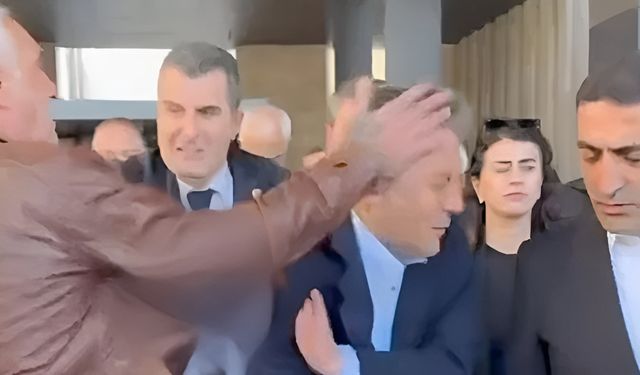 Veda Töreninde Gerginlik, Özgür Özel'e Yumruklu Saldırı