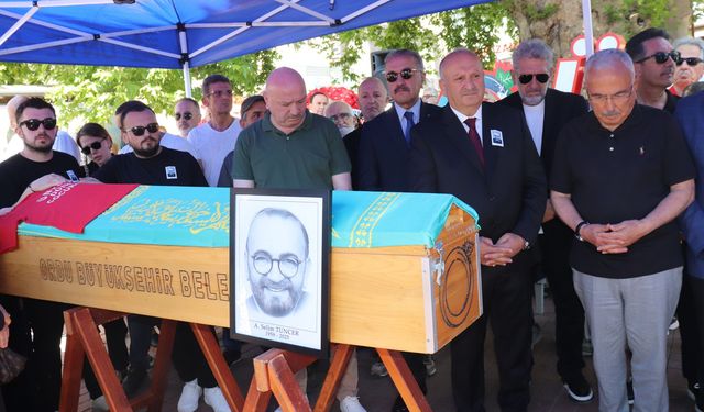 Yapımcı Ahmet Selim Tuncer’e Ünye’de veda