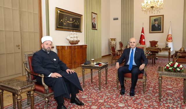TBMM Başkanı Kurtulmuş, Fejzic’i makamında ağırladı