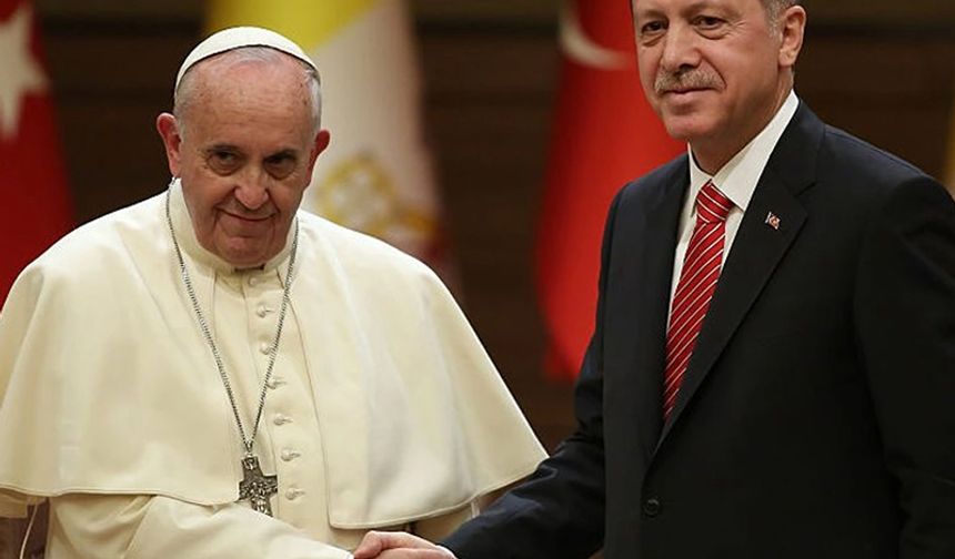 Cumhurbaşkanı Erdoğan, Papa'ya Filistin Mektubu Gönderdi