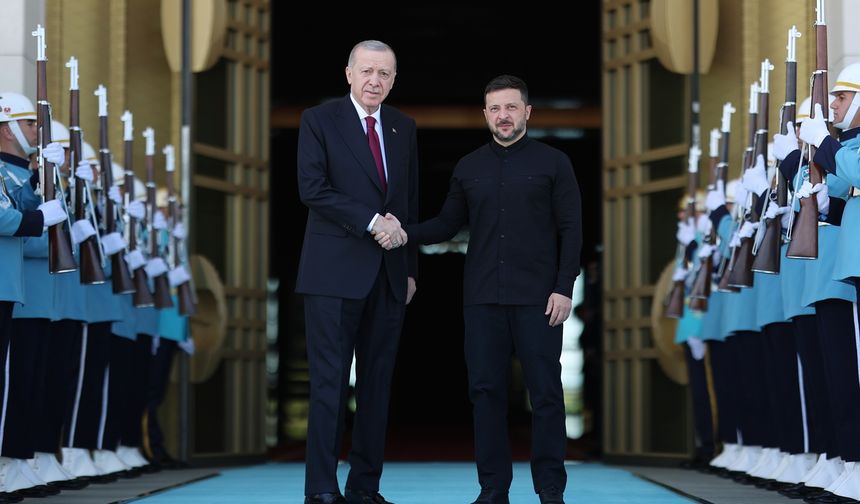 Erdoğan ile Zelenskiy Ankara’da buluştu