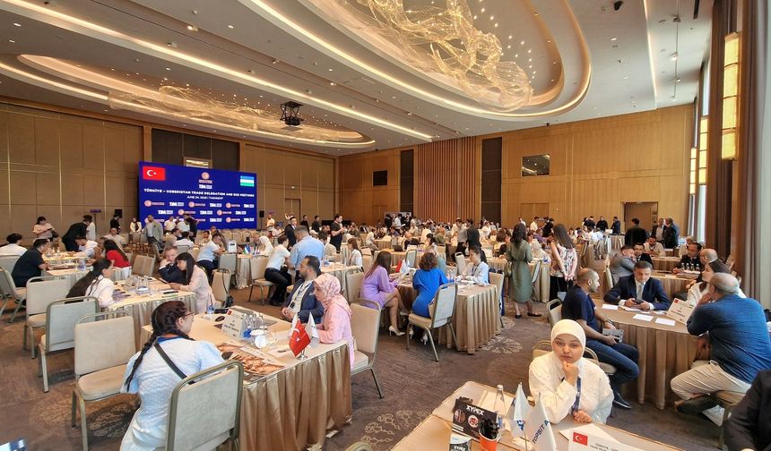 Özbek-Türk İş Forumu’nda ticaret hedefi 10 milyar dolar