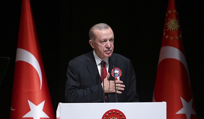 Erdoğan’dan MSÜ töreninde barış mesajı
